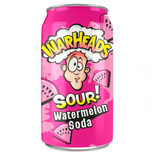 Warheads Sour Soda - Watermelon 355ml