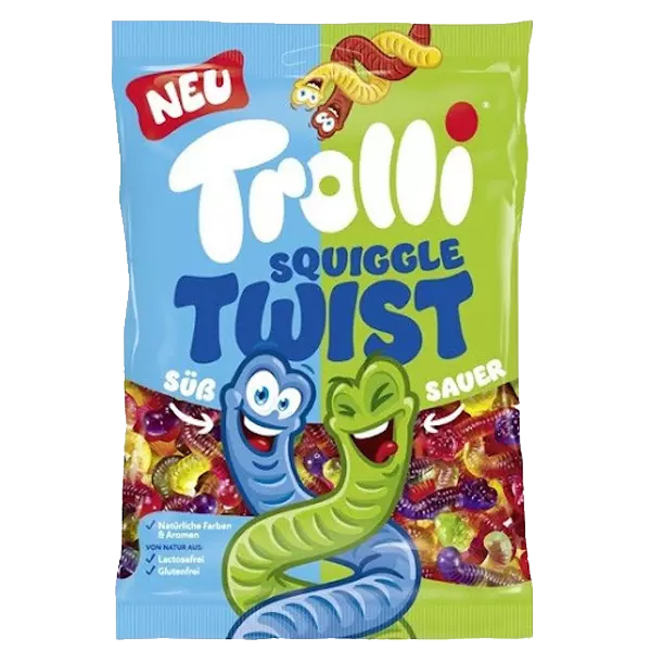 TROLLI THE SQUIGGLES TWIST 1 KG