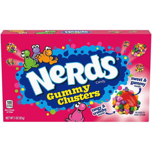 Nerds Gummy Clusters Theatrebox 85g