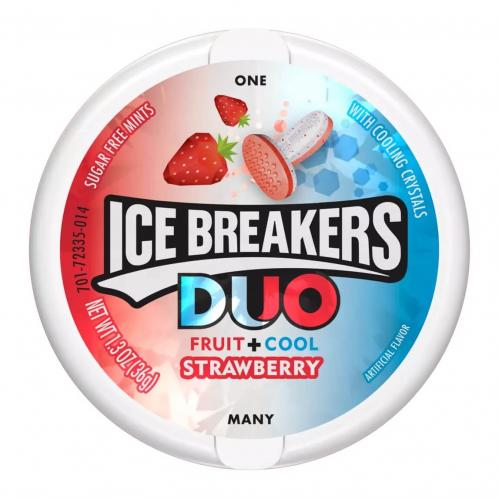 IceBreakers DUO Strawberry Mints 36g