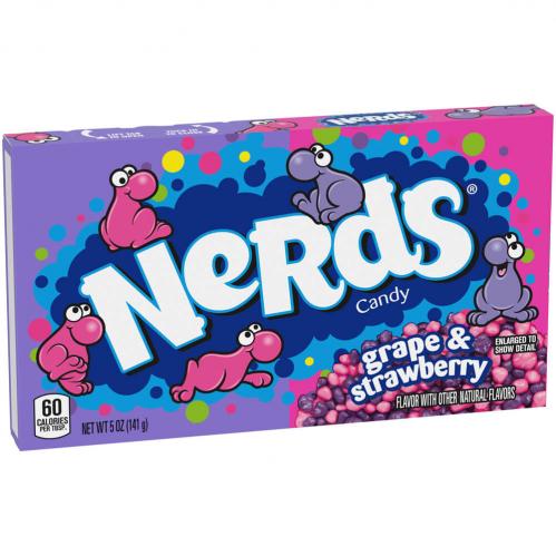 Nerds Strawberry & Grape Box 141g