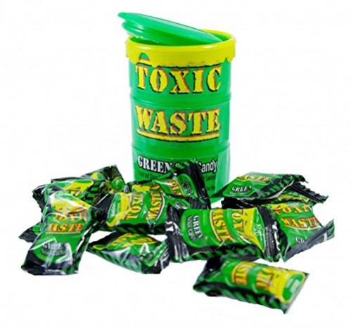 Toxic Waste Green Drum Extreme Sour Candy 42g