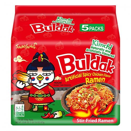 Samyang Buldak Hot Chicken Ramen - Kimchi Flavor 140g