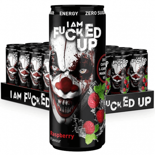 F-ucked Up Energy Drink - Raspberry 33cl