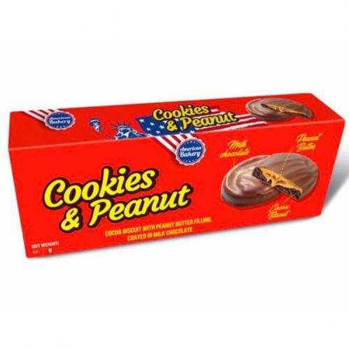 American Bakery Cookies & Peanut 96g