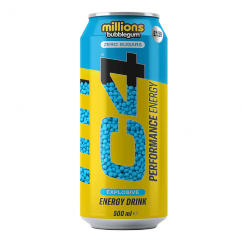 C4 Energy Drink Millions Bubblegum 50cl