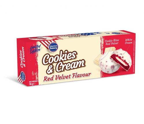 American Bakery Cookies & Cream Red Velvet 96g