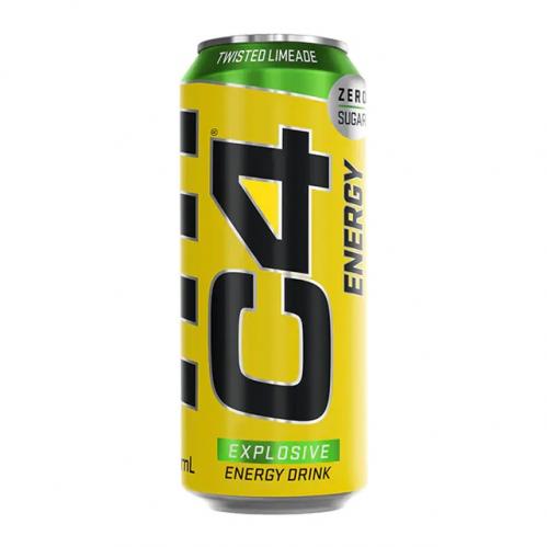 C4 Energy Drink Twisted Limeade 50cl