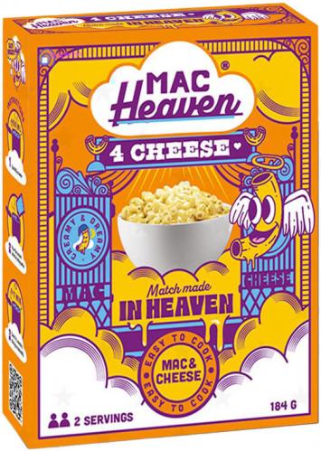 Mac Heaven 4 Cheese 184g