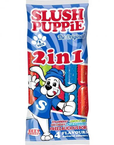 SLUSH PUPPiE 2in1 Freeze Pop 8pk