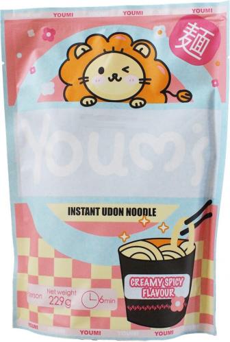 Youmi Instant Udon Noodle Sweet & Spicy Carbonara Flavour 229g