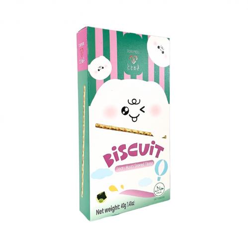 Tokimeki Biscuit Stick - Savoury Wasabi Seaweed Flavour 40g