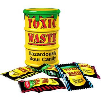 Toxic Waste Yellow Drum Extreme Sour Candy 42g