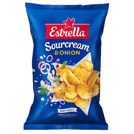 SOURCREAM ONION CHIPS 175