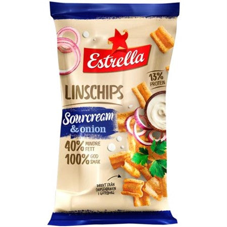 LINSCHIPS SOURCREAM & ONION 110G