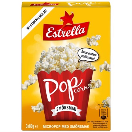 MICROPOP SMÖR obs! 3-PACK 240G