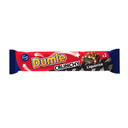 Dumle Crunchy Liquorice 55G Dubbel