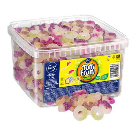 Tutti Frutti Summer Rings Sour Lösvikt-Limited Edition 1,7 kg