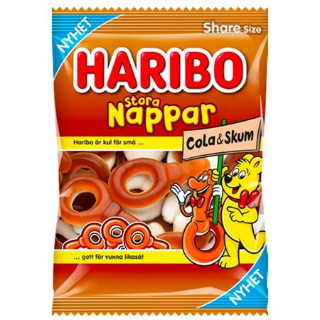 STORA NAPPAR COLA 170 G