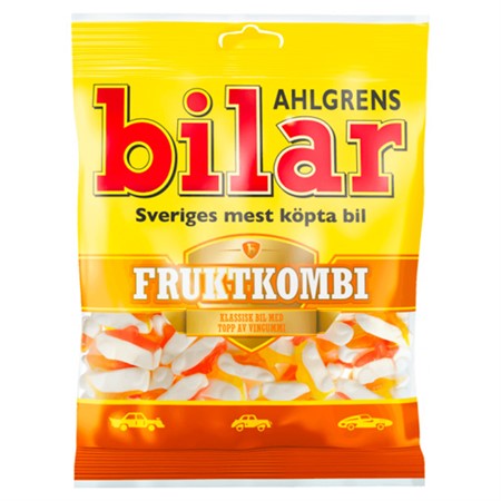 AHLGRENS BILAR FRUKTKOMBI 125 G