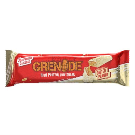 GRENADE WHITE CHOCO SALTED PEANUT 60G