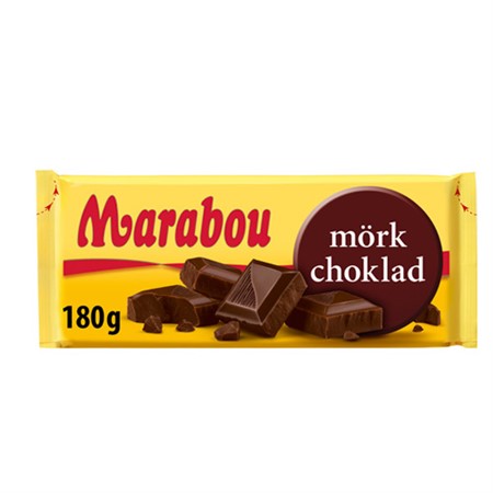 MARABOU MÖRK CHOKLAD 180G