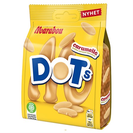 MARABOU DOT´S CARAMELLO 120G