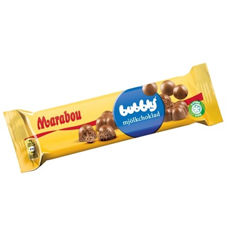 BUBBLIG MJÖLKCHOKLAD 60G