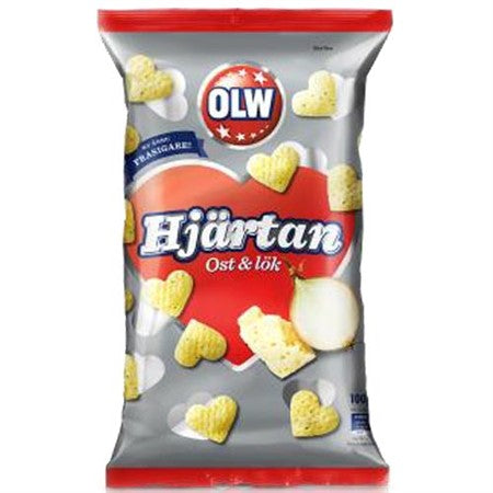 HJÄRTAN OST/LÖK 100 g