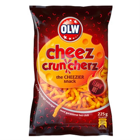 FLAMIN HOT CH Cruncherz 225G