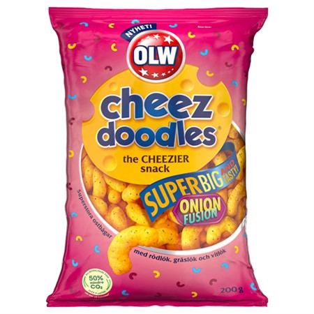 OLW Super cheez doodles® Onion Fusion  200g