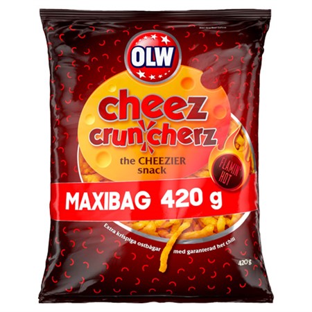 MAXIBAG cheez cruncherz® Flamin' Hot 420g