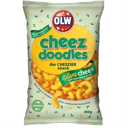 OLW cheez doodles Plant cheez 200 g