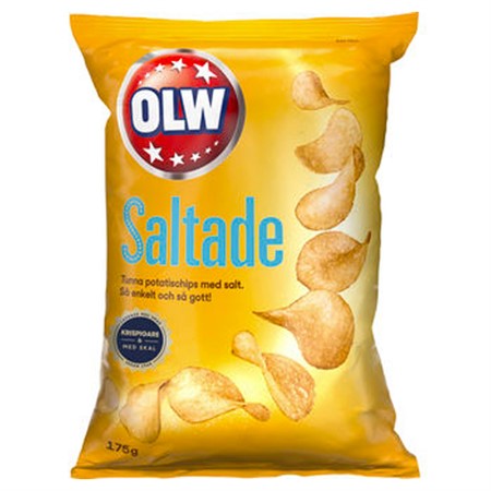 LÄTTSALTADE CHIPS 175 Gram