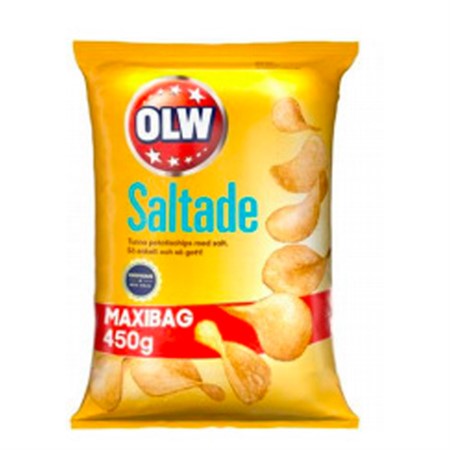 MAXIBAG Lättsaltade 450g