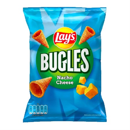 LAYS BUGLES NACHO CHEESE 125G