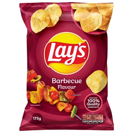 LAYS CHIPS BBQ 175G