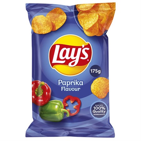 LAYS CHIPS PAPRIKA 175G