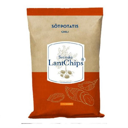 SÖTPOTATIS CHIPS CHILI 100 g