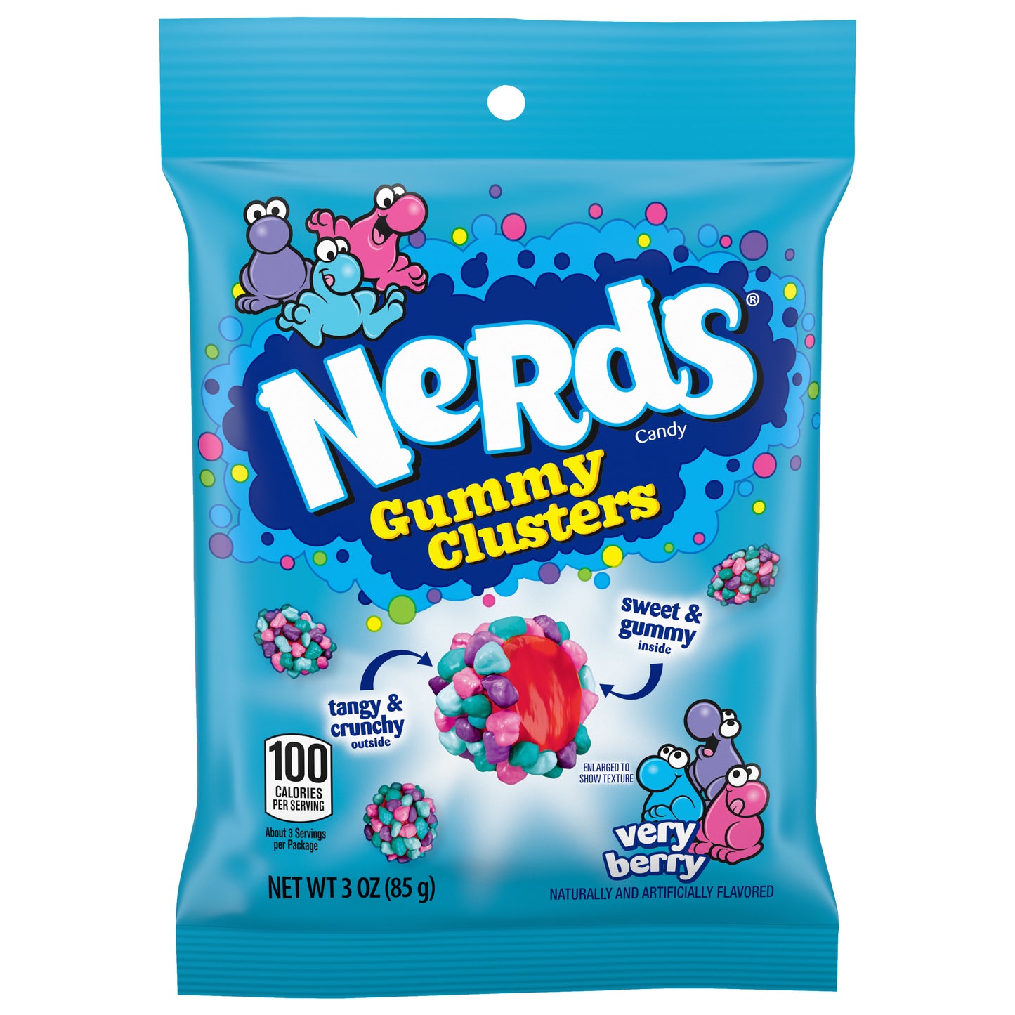 Nerds - Gummy Clusters Very Berry (Bag)