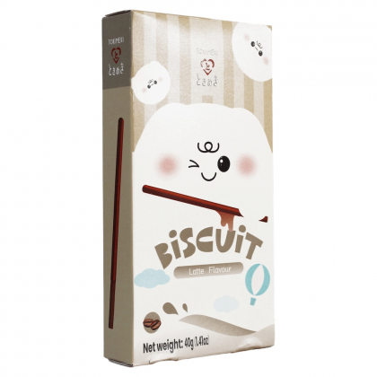 Tokimeki Biscuit Stick - Latte Flavour 40g